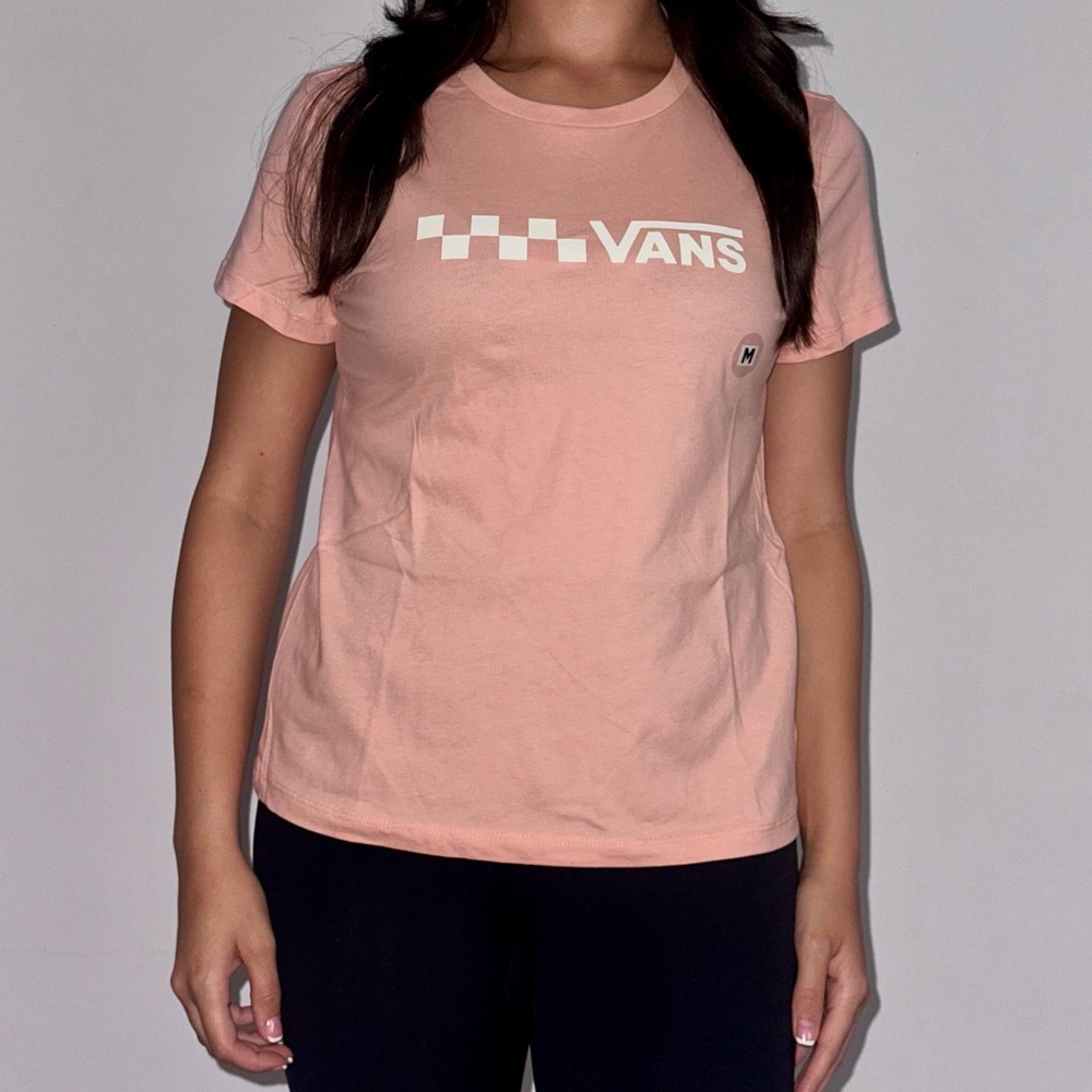 Vans Pink Fitted Short Sleeve T-Shirt NWT